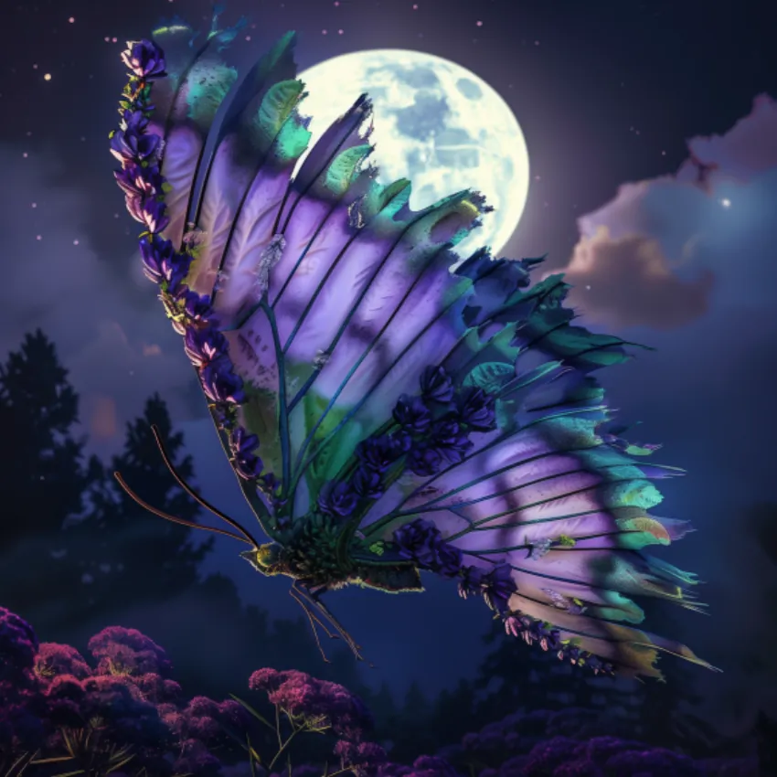 Maannacht Vlinderdroom